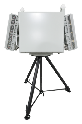 X Band Four-sided Phased Array Radar with AESA System and ≥8 km UAV Detection Range